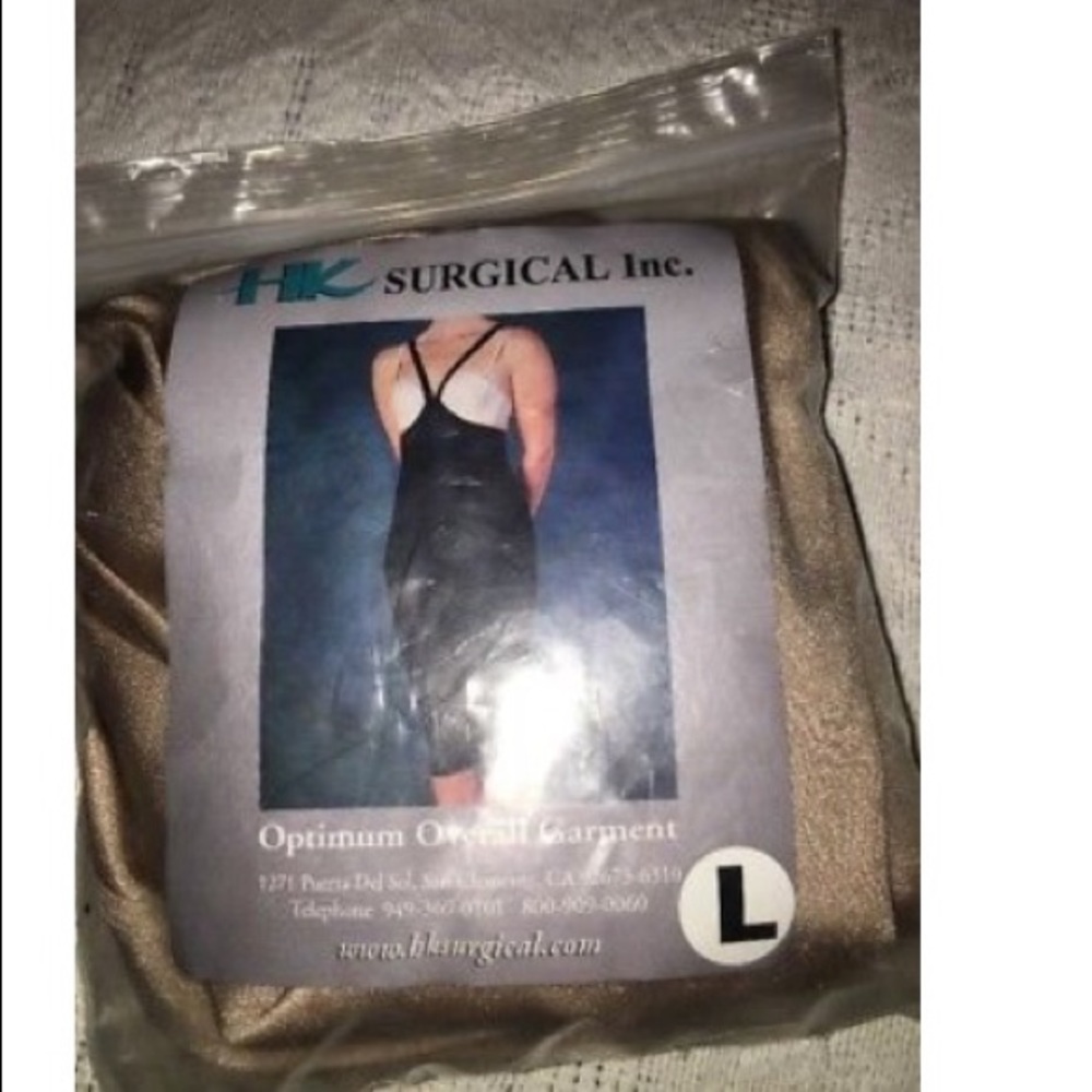 post surgical compression garment
